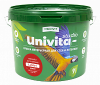 Интерьерная краска матовая моющаяся экстрапрочная  ОСНОВИТ UNIVITA STUDIO Lusso I Н 